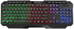 Клавиатура Xtrike ME геймърска клавиатура Gaming Keyboard KB-306 - Rainbow Backlight