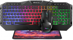 Клавиатура Xtrike ME геймърски комплект 3-in-1 Keyboard, Mouse,Pad, Backlight - MK-900