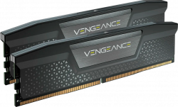 Памет Corsair Vengeance, 32GB 2x16GB, DDR5, 5600MHz, CL36, 1.25V, черен цвят