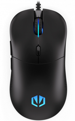 Мишка Endorfy GEM Plus, геймърска, с кабел, 19000 dpi, черен цвят