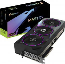 Видеокарта GIGABYTE GeForce RTX 4090 AORUS MASTER OC 24GB GDDR6X