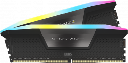 Памет Corsair DDR5, 6000MT-s 64GB 2x32GB DIMM, Unbuffered, XMP 3.0, 1.4V, черен цвят