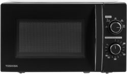 Бяла техника Microwave oven, volume 20L, mechanical control, 800W, black