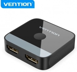 Мултимедиен продукт Vention превключвател HDMI 2.0 Switcher-Splitter 2-Port Bi-Direction 4K Black - AKOB0