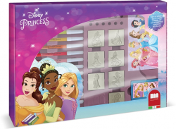 Канцеларски продукт Multiprint Комплект за рисуване Princess, голяма кутия