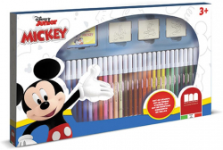 Multiprint Комплект за рисуване Mickey Mouse, с 36 флумастера