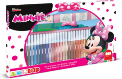  Multiprint Комплект за рисуване Minnie Mouse, с 36 флумастера