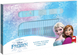 Канцеларски продукт Multiprint Комплект за рисуване Frozen, с 36 флумастера