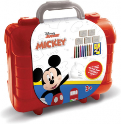 Канцеларски продукт Multiprint Комплект за оцветяване Mickey Mouse, в куфарче