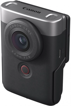 Фотоапарат Canon PowerShot V10, 20.9 Mpx, JPEG, Bluetooth, USB, WiFi, Micro HDMI, Сив