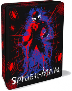 Канцеларски продукт Multiprint Комплект за оцветяване Spiderman, в метална кутия