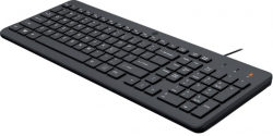 Клавиатура HP 150, с кабел, черна