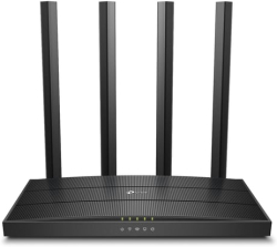 Безжичен рутер Рутер TP-Link AC1200 MU-Mimo Gigabit, безжичен, 4 Ethernet порта, честота 2.4-5 GHz на най-ниска цени