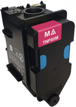 Тонер за лазерен принтер Minolta Тонер TNP80M, 9000 страници-5%, Magenta