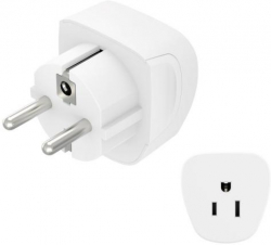 Контакт Hama Travel Adapter тип A и тип B, 3-пинов