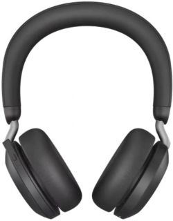 Слушалки Jabra Evolve2 75 стерео слушали, Bluetooth, Link 380, ANC, MS, USB-C - USB-A