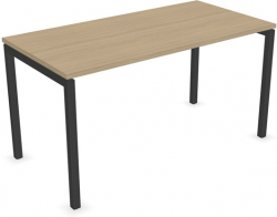 Бюро Работно Narbutas .Nova U, 1400x700x740 mm, меламин избелен дъб, крак тип U