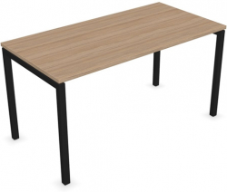 Бюро Работно Narbutas Nova U, 1400x700x740 mm, меламин кехлибарен дъб, крак тип U