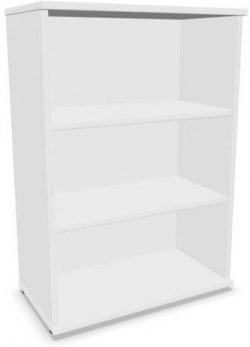 Стелаж Narbutas Uni, 800 x 425 x 1120 mm, ПДЧ, бял меламин