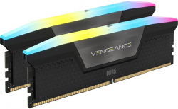 Памет Corsair Vengeance RGB XMP 3.0 32GB(2x16GB), DDR5, 5600MHz, RGB LED, 1.25V