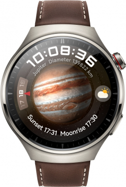 Смарт часовник Huawei Watch 4 Pro Medes-L29L, 1.5", Amoled, 466 x 466, 780mAh, кафяв