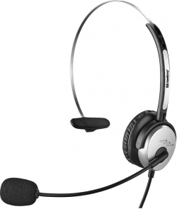 Слушалки SANDBERG SNB-326-14 :: Слушалки с микрофон USB Mono Headset Saver