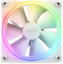 Вентилатор NZXT F120 RGB Duo, Бял