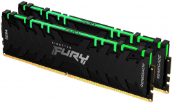 Памет Kingston Fury Renegade RGB 64GB(2x32GB), DDR4 CL16 DIMM, 3200MHz