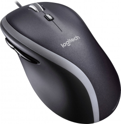 Жична оптична мишка LOGITECH M500, Бърз скрол, USB, Черен