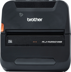 Етикетен принтер BROTHER RJ-4250WB, 64 MB, 256 MB, ВТ 4.2, WiFi, USB, 3 мм, 104 мм, 203 dpi, SDK