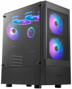Gamdias кутия Case ATX - TALOS E3 MESH - aRGB, Tempered Glass