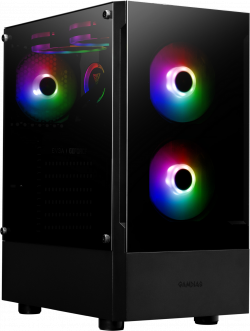 Gamdias кутия Case ATX - TALOS E3 - aRGB, Tempered Glass