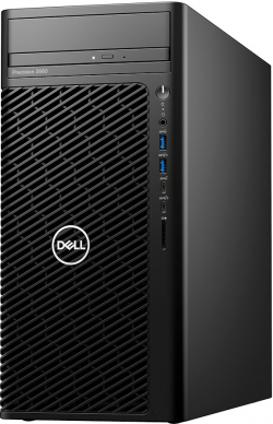 Компютър Dell Precision 3660, Core i7-12700, 16GB DDR5, 512GB SSD NVMe, Quadro T1000 4GB