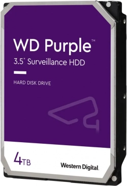 Хард диск / SSD Хард диск WD Purple, 4TB, 5400rpm, 256MB, SATA 3, WD43PURZ
