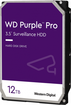 Хард диск / SSD HDD AV WD Purple Pro 3.5'', 12TB, 256MB, 7200 RPM, SATA 6 Gb-s