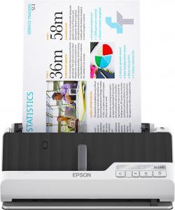 Скенер Epson WorkForce DS-C490, 40 ppm, 600 x 600 dpi, 30 bit, A4, 1x USB 2.0