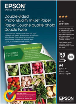 Хартия за принтер Photo Paper Epson DS Photo Quality Inkjet A4, 50pcs