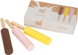 Small Foot Сладолед, дървен, в кутия, 3 броя