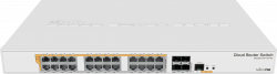 Комутатор/Суич Mikrotik CRS328-24P-4S-RM, 4x 1000 Mbps, 4x SFP+,