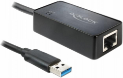 Мрежова карта/адаптер Адаптер DeLock 62121, USB 3.0  към Gigabit LAN 10-100-1000 Mbps