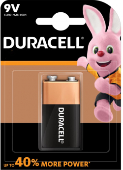 Батерия Алкална батерия 6LF22 R22 9V  1pk блистер BASIC DURACELL