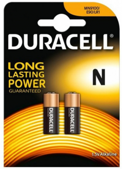 Батерия Алкална батерия DURACELL LR-1 -2 бр. в опаковка- 1.5V 