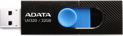 USB флаш памет ADATA UV320, 32 GB, USB 3.2, Черна