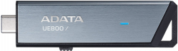 USB флаш памет ADATA Elite UE800, 128GB, USB Type-C, Металик