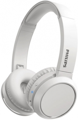Слушалки Philips Bluetooth TAH4205WT, White
