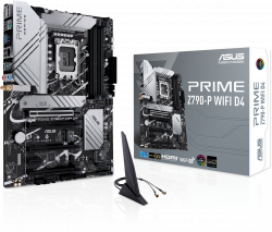 Дънна платка RIME Z790-P WIFI D4, LGA1700, 4x DDR4 5333 MHz, 2.5Gb Ethernet, WiFi 6, BT 5.2