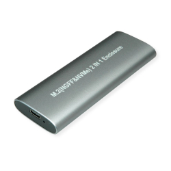 Кутия/Чекмедже за HDD VALUE 16.99.4132 :: USB 3.1 Type-C и Type A кутия за M.2 NVMe SSD устройства