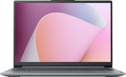 Лаптоп LENOVO IdeaPad Slim 3, Intel Core i3-N305, 8GB, 512GB, 15.6" Full HD, Сив