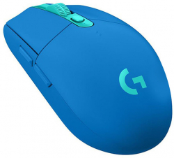 Мишка  Гейминг безжична компютърна мишка Logitech G305 Синя 