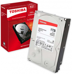 Хард диск / SSD  Твърд диск TOSHIBA P300 1TB 3.5“ 